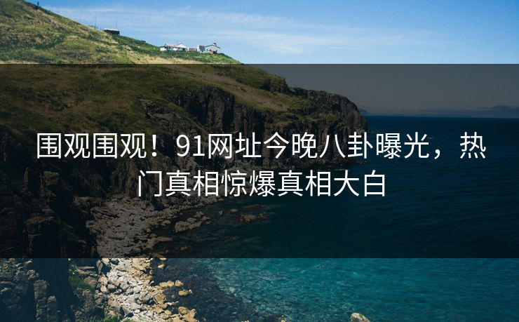 围观围观！91网址今晚八卦曝光，热门真相惊爆真相大白  第1张